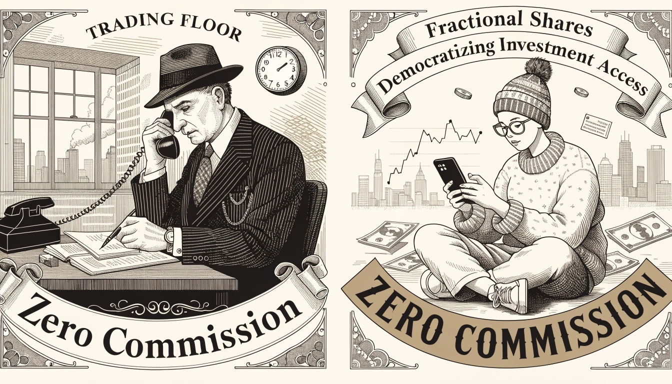 A Democratização do Investimento — De Brokers a Apps