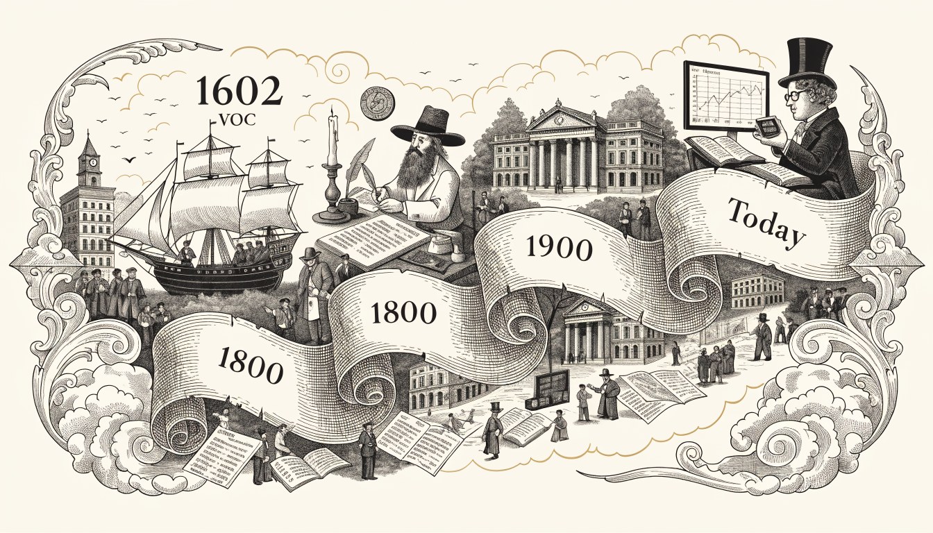 A História dos Mercados — De 1602 ao Presente