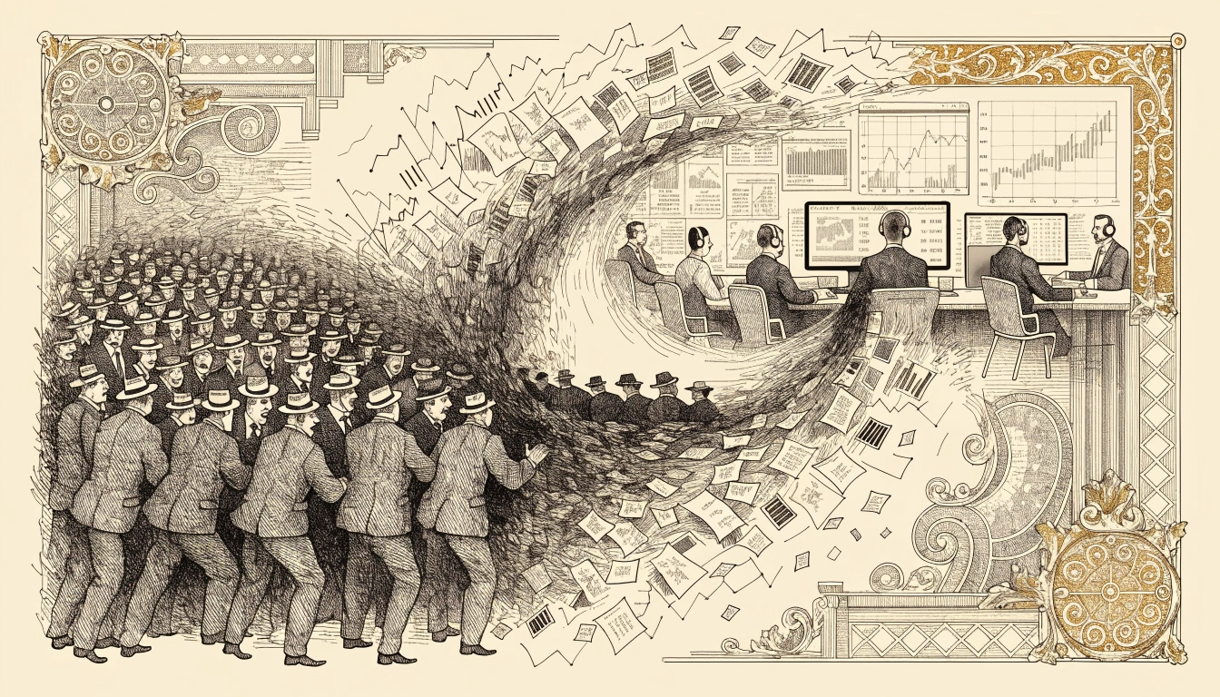 A Revolução do Trading Electrónico — Do Pregão ao Ecrã