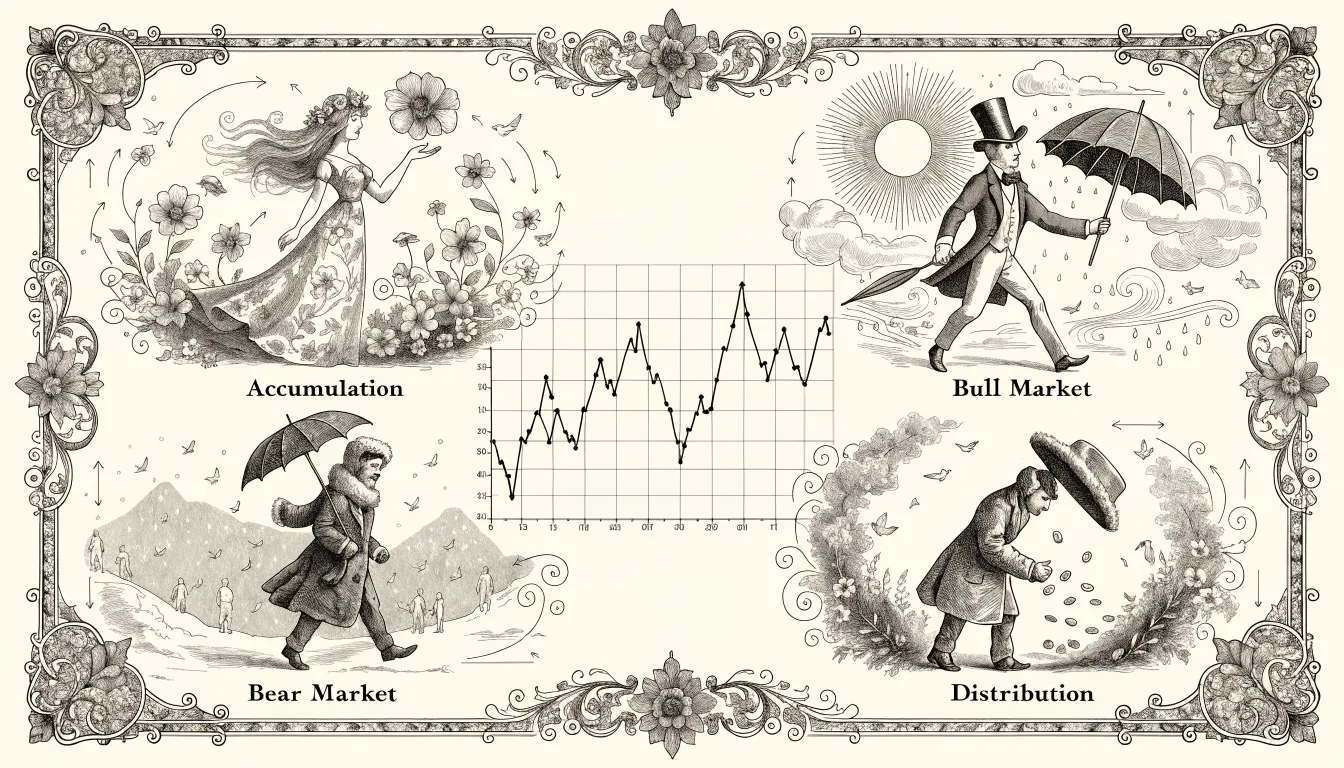 Ciclos de Mercado — As Quatro Estações da Bolsa