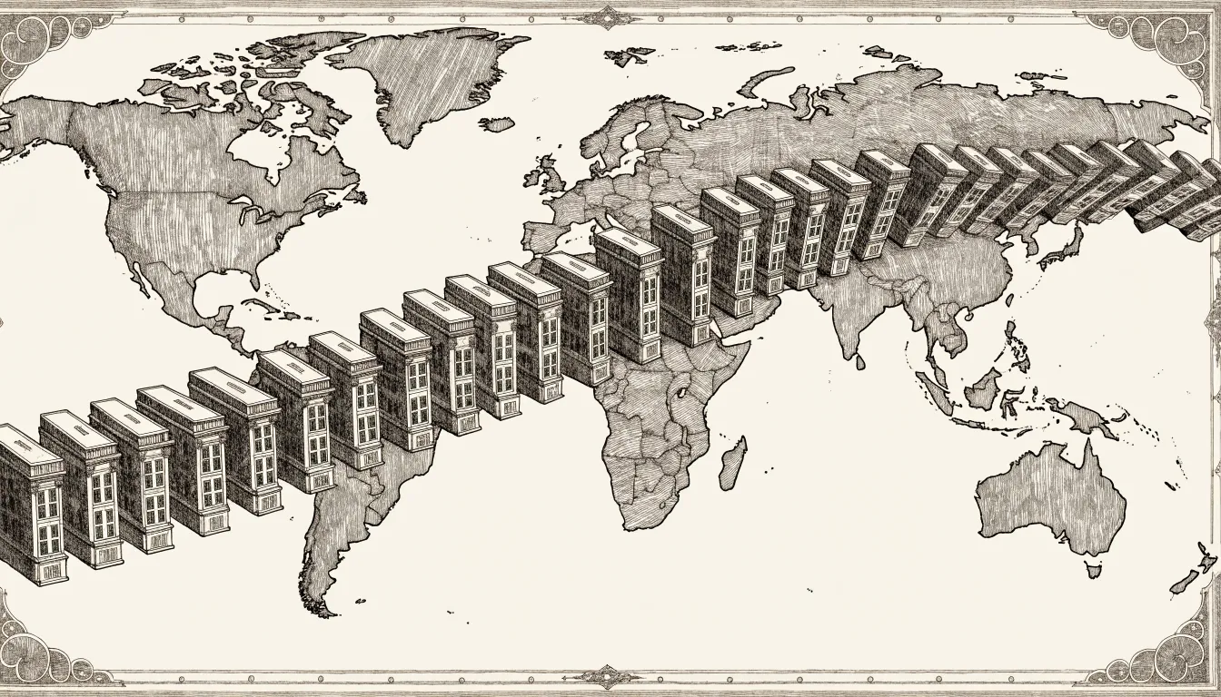 Contágio Financeiro — Como as Crises se Espalham
