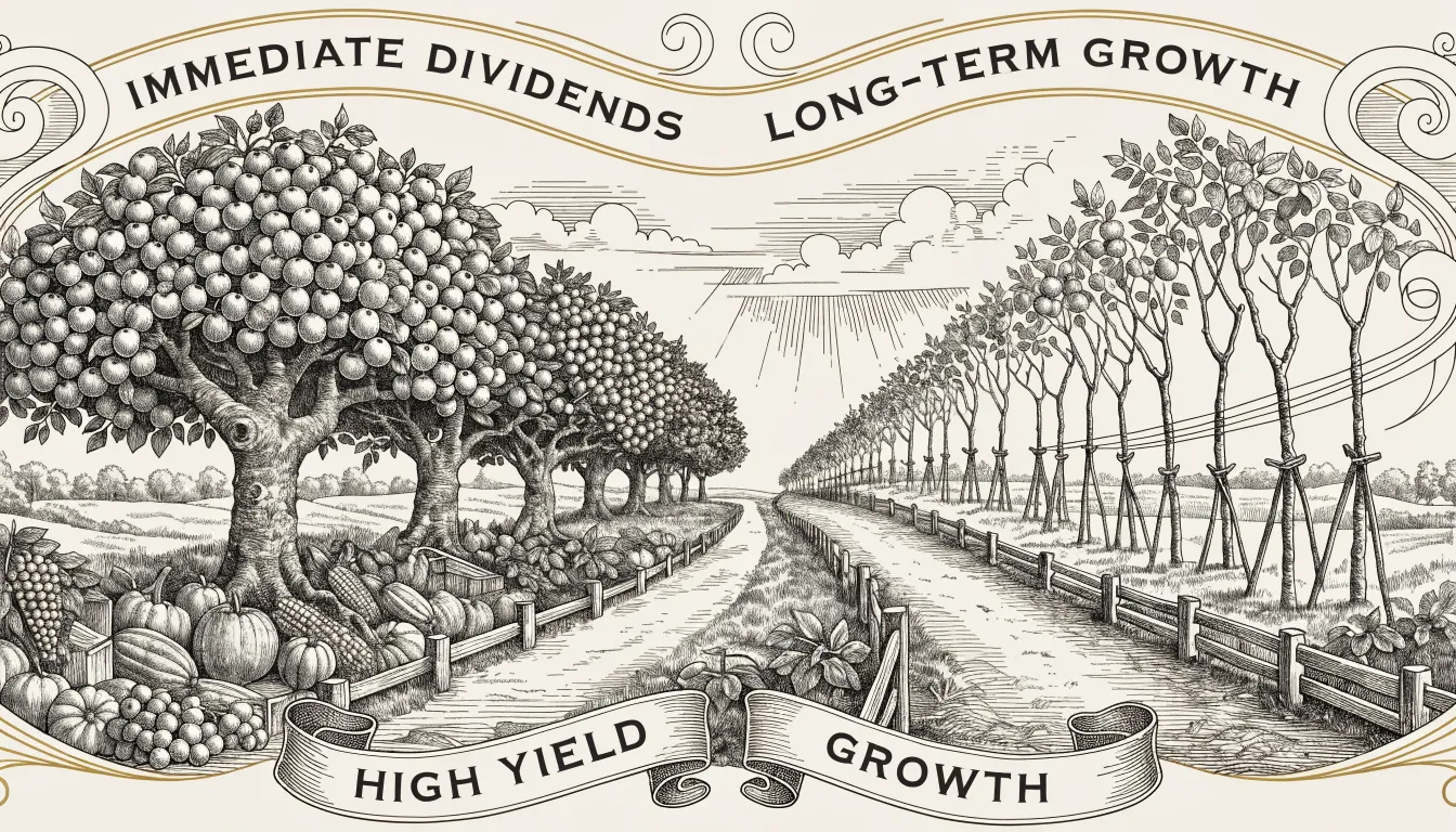 Dividend Yield vs Dividend Growth — Qual Escolher