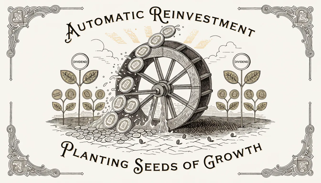 DRIP — Reinvestimento Automático de Dividendos