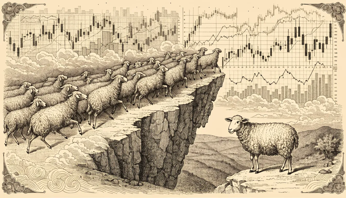 Efeito Manada — O Perigo de Seguir a Multidão