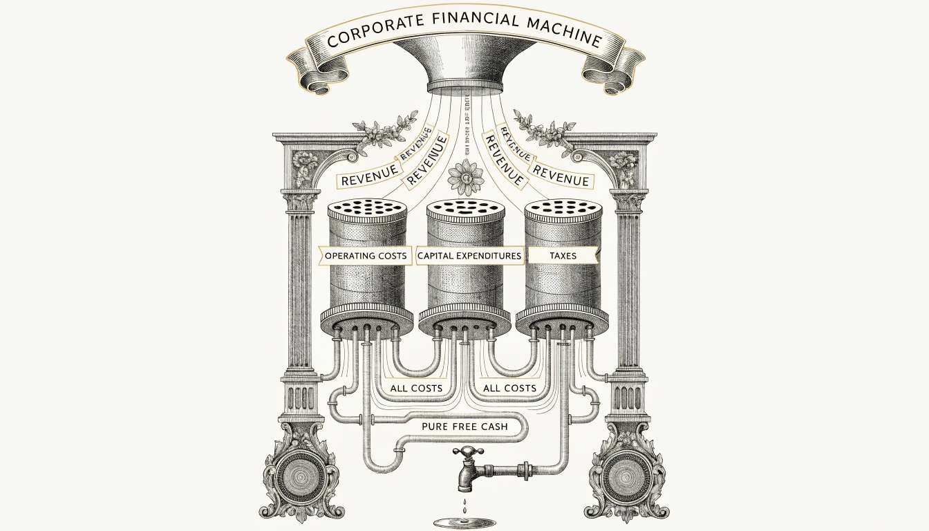Free Cash Flow — O Dinheiro que Realmente Sobra