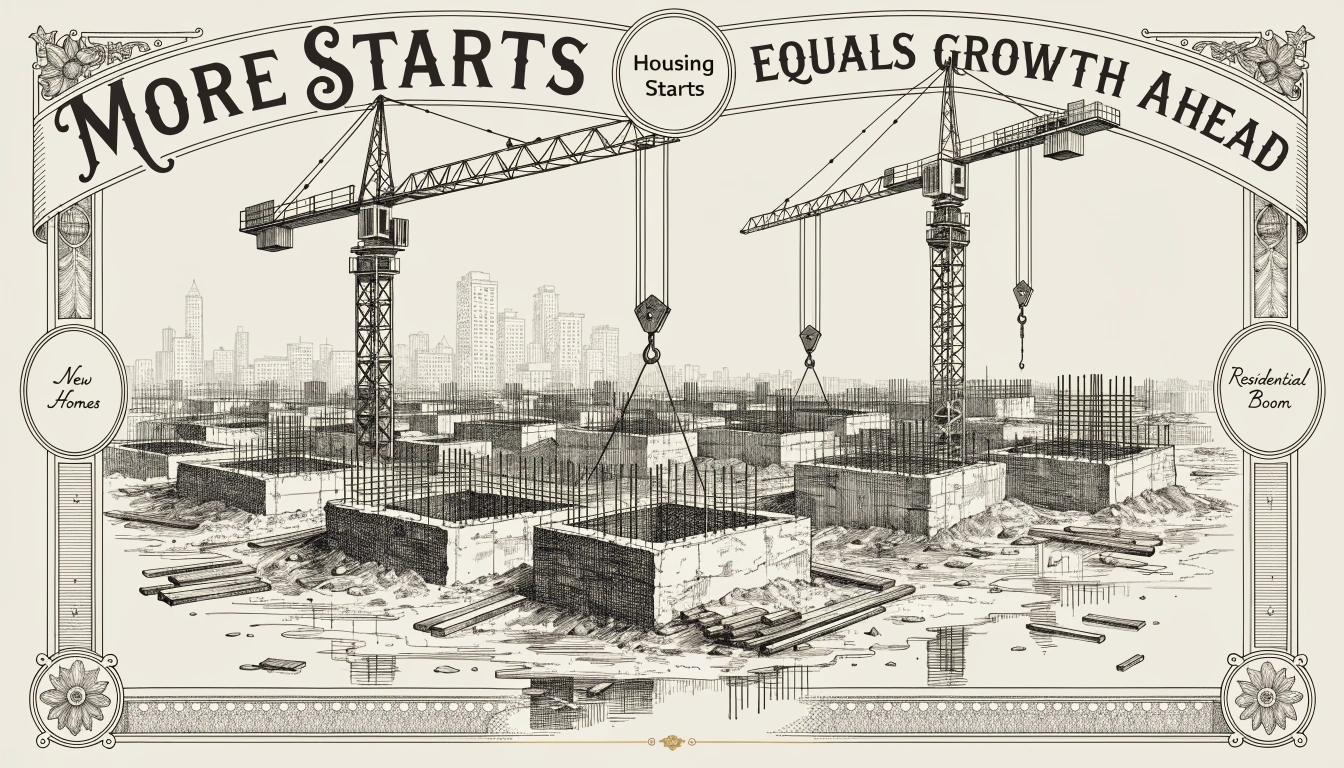 Housing Starts — O Mercado Imobiliário como Indicador