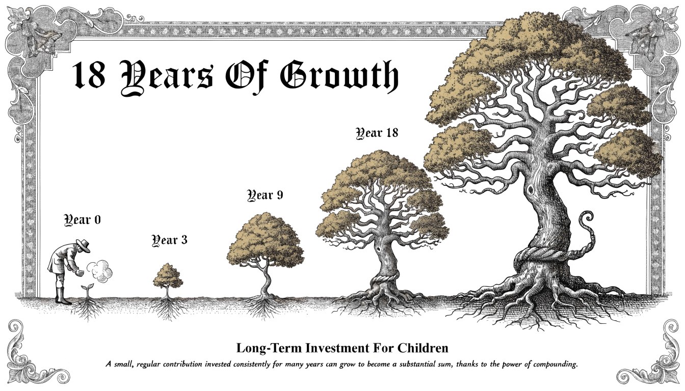 Investir para os Filhos — Horizonte de 18 Anos