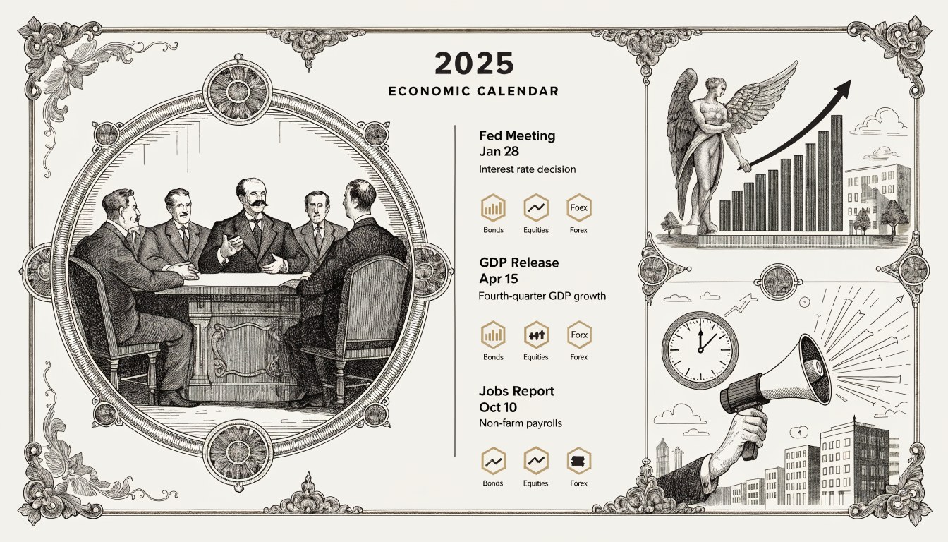 O Calendário Económico — Saber o que Vem Aí