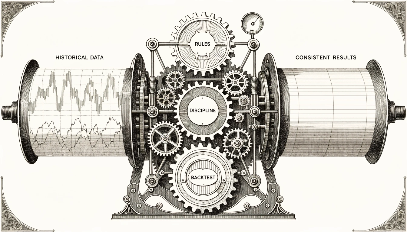 O que É um Sistema de Trading — Regras, Disciplina e Backtesting
