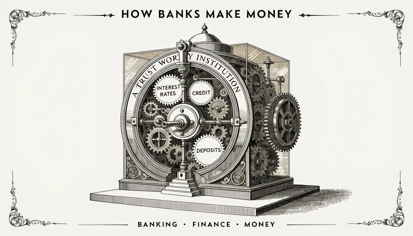 O Sector Bancário — Como os Bancos Ganham Dinheiro