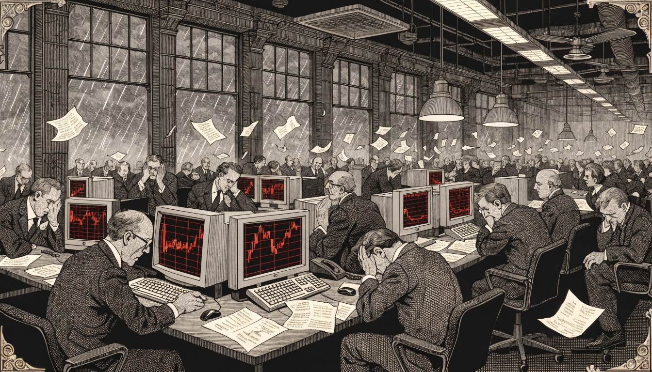 Segunda-feira Negra de 1987 — O Dia em que o Dow Caiu 22%