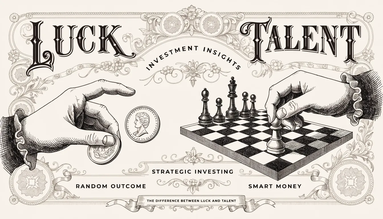 Sorte vs Competência — O Debate Eterno no Trading