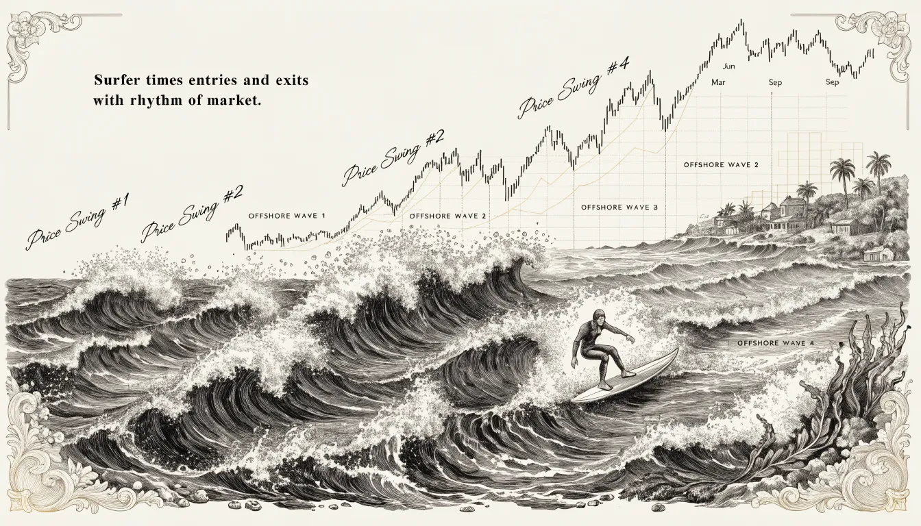 Swing Trading — Capturar Movimentos de Dias a Semanas