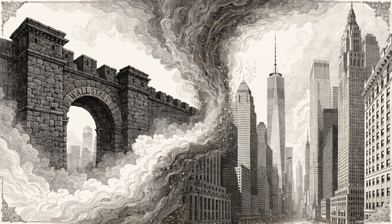 Wall Street — De Rua de Muralha a Centro Financeiro